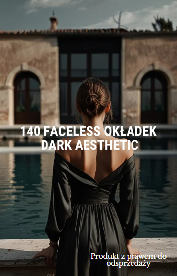 140 FACELESS OKŁADEK DARK AESTHETIC - facetka w sieci